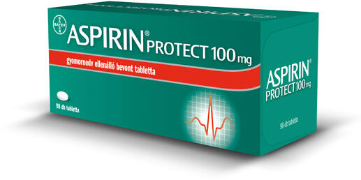 Aspirin Protect 100 mg bevont tabletta 98x