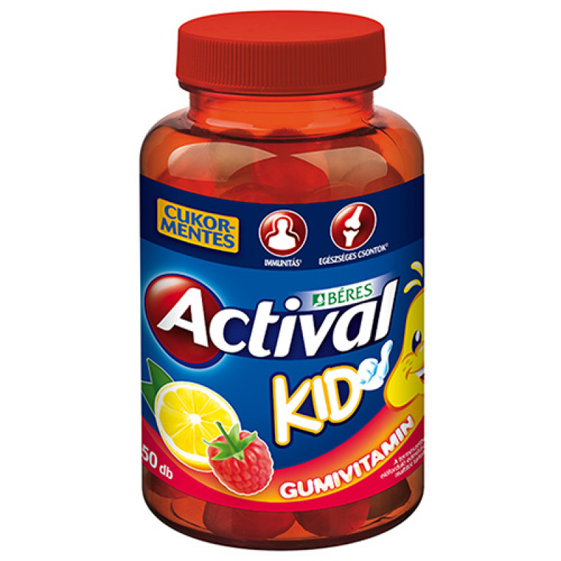 Béres Actival Kid Gumivitamin gumitabletta 50x