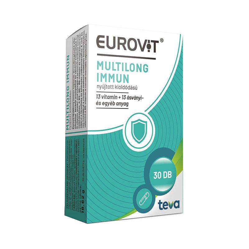 Eurovit Multilong Immun étrend-kiegészítő kapszula 60x