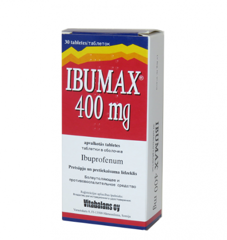 Ibumax 400mg filmtabletta 30x