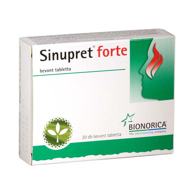 Sinupret forte bevont tabletta 20x