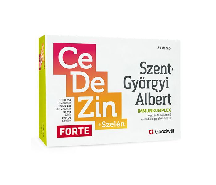 Szent-Györgyi Albert CeDeZin Forte+Szelén tabletta 60x