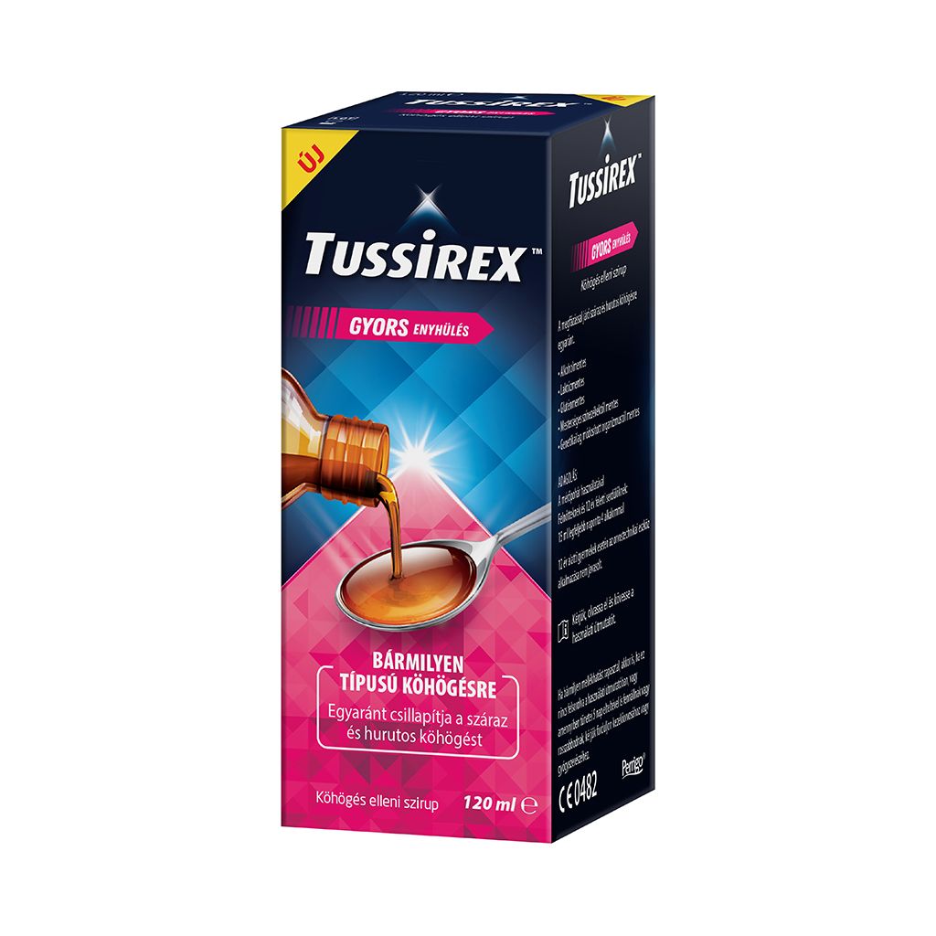 Tussirex szirup köhögésre 120ml